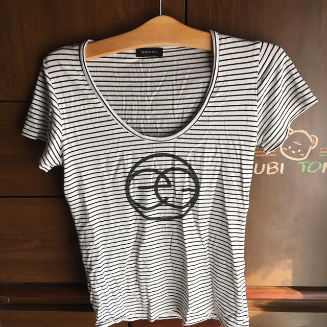 EGOIST(エゴイスト)のEGOIST♡ボーダートップス レディースのトップス(Tシャツ(半袖/袖なし))の商品写真