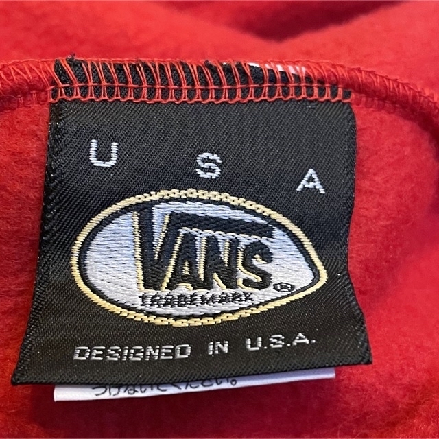 VANS(ヴァンズ)のVANS ボアフリース ジャケット 古着 1966 USA バンズ メンズ  メンズのジャケット/アウター(スタジャン)の商品写真