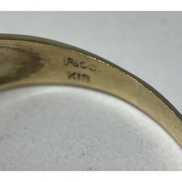 k18サファイヤリング レディースのアクセサリー(リング(指輪))の商品写真