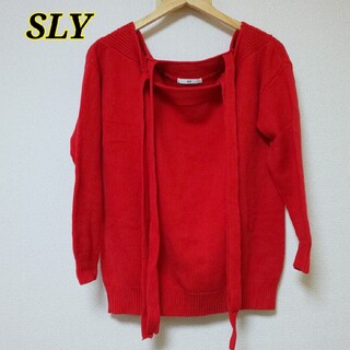 スライ(SLY)の【美品‼️】SLY スライ ニット セーター(ニット/セーター)