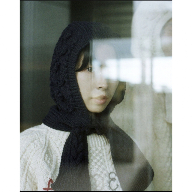 完売 YUKIFUJISAWA Balaclava アランニット マフラー 新品 完売 YUKIFUJISAWA Balaclava アランニット マフラー 新品
