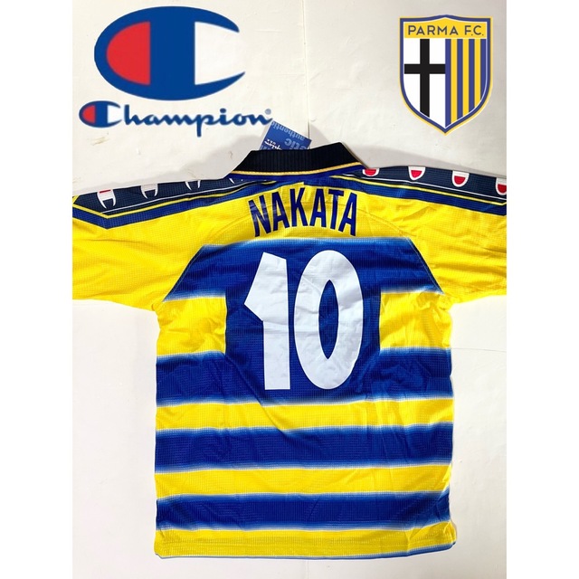 PARMA パルマ 中田英寿 ユニフォーム 99-00 チャンピオン イタリア製