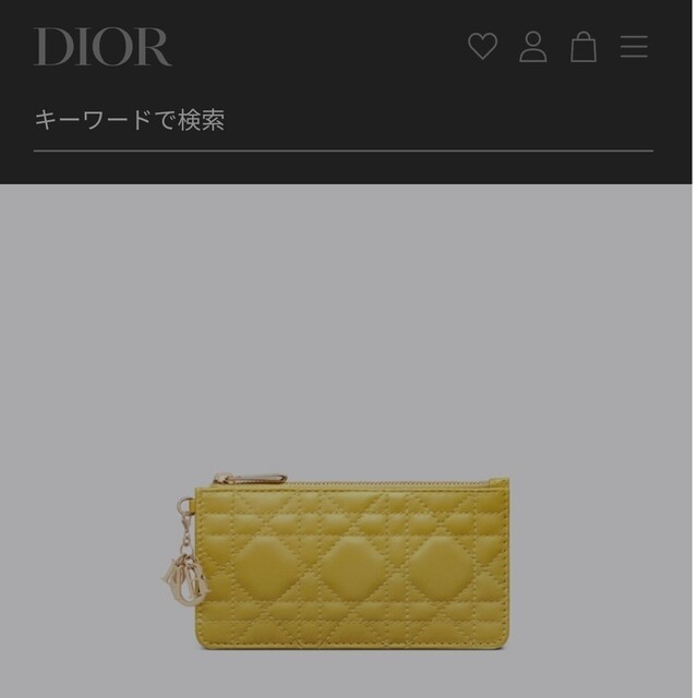 Christian Dior - 【日本限定】LADY DIOR カードホルダー [箱ナシはお