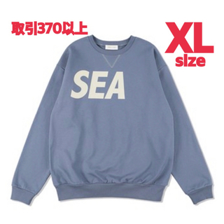 WIND AND SEA - WIND AND SEA Crew neck B_Blue_Cream XLの通販 by ...
