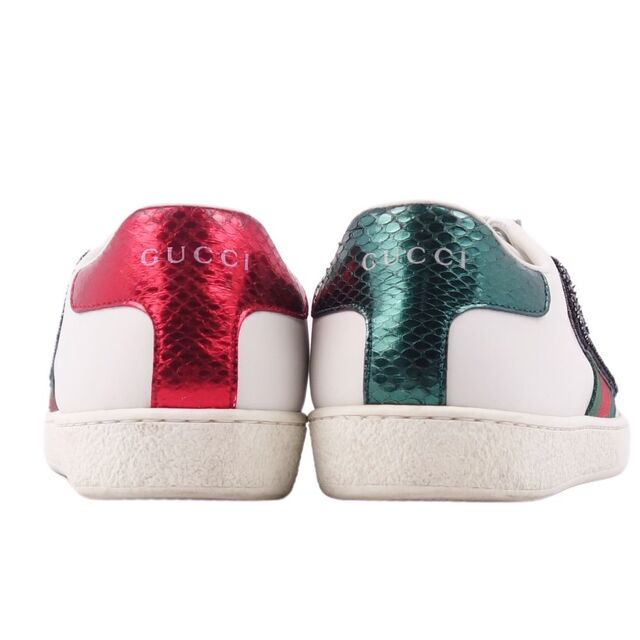 Gucci - グッチ GUCCI スニーカー エース ビジュー装飾 シェリーライン