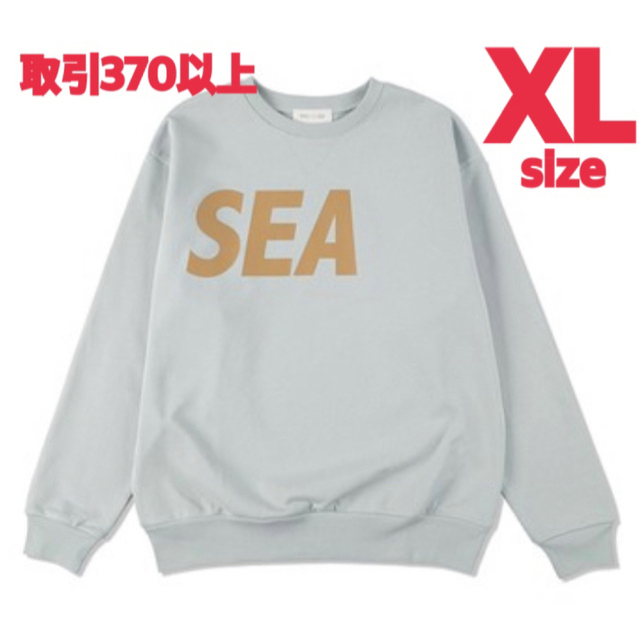 スウェットWIND AND SEA Crew neck HYACINTH_OCHER XL