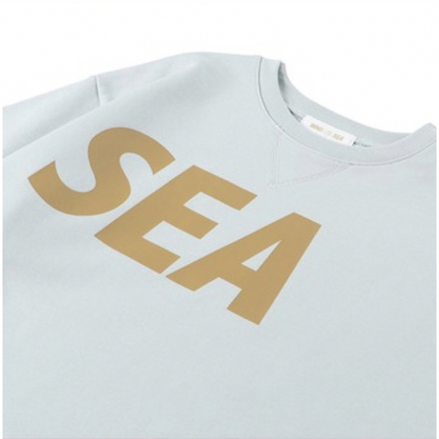 SEA Crew neck / Hyacinth_Ocher - XL-