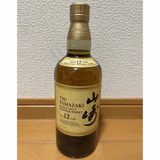 シングルモルトウイスキー 山崎 12年 700ml 瓶(ウイスキー)