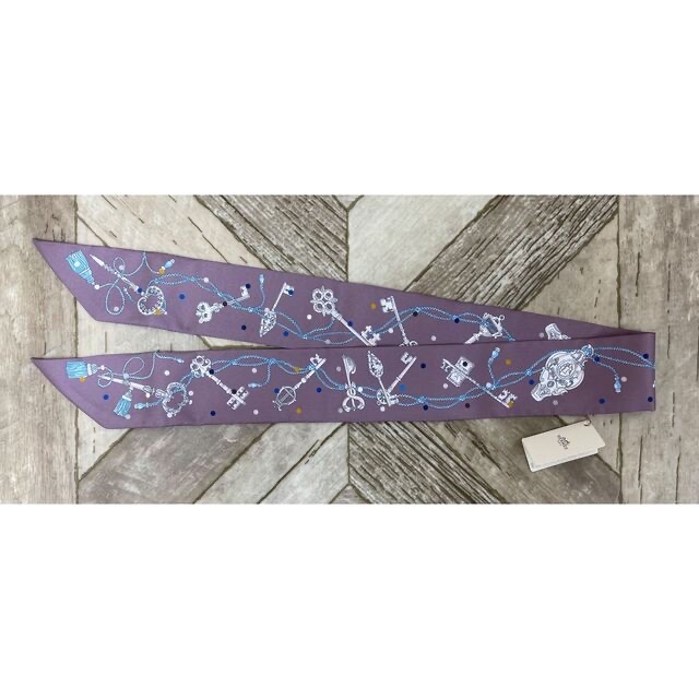 エルメス ツイリー レクレアポア【未使用保管品】マロン お手軽価格で