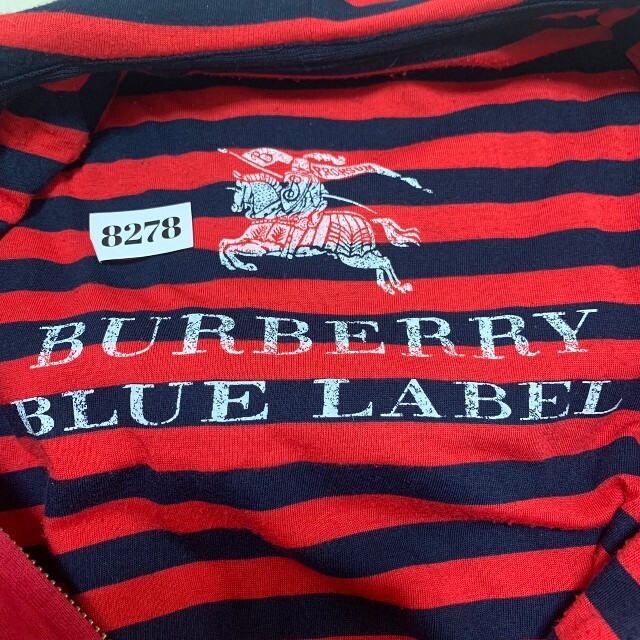 BURBERRY BLUE LABEL(バーバリーブルーレーベル)のBURBERRY BLUE LABELバーバリー・ブルーレーベル パーカー 刺繍 レディースのトップス(パーカー)の商品写真