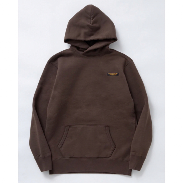 RATS(ラッツ)の私物　キムタク　RATS CLASSIC CROSS HOODIE L ブラウン メンズのトップス(パーカー)の商品写真