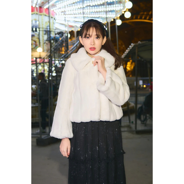 herlipto Winter Love Faux Fur Coatレディース