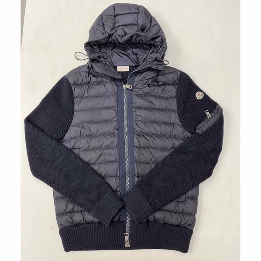 内祝い】 - MONCLER 超美品 サイズM ダウン ニット モンクレール