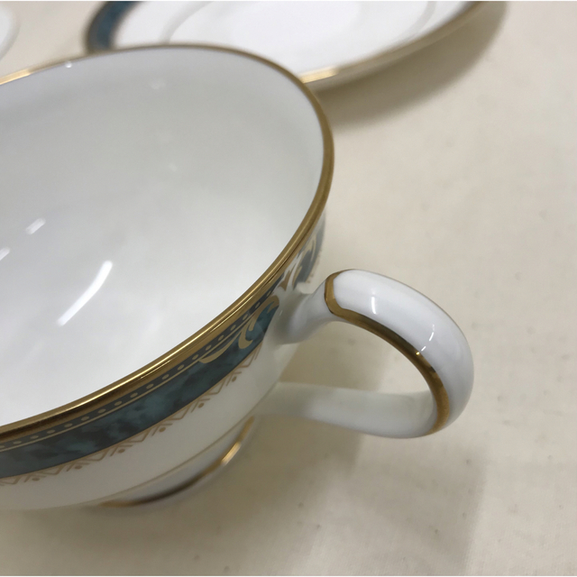 Noritake ESSEX COURT カップ　ソーサ　ケーキ皿大倉陶園