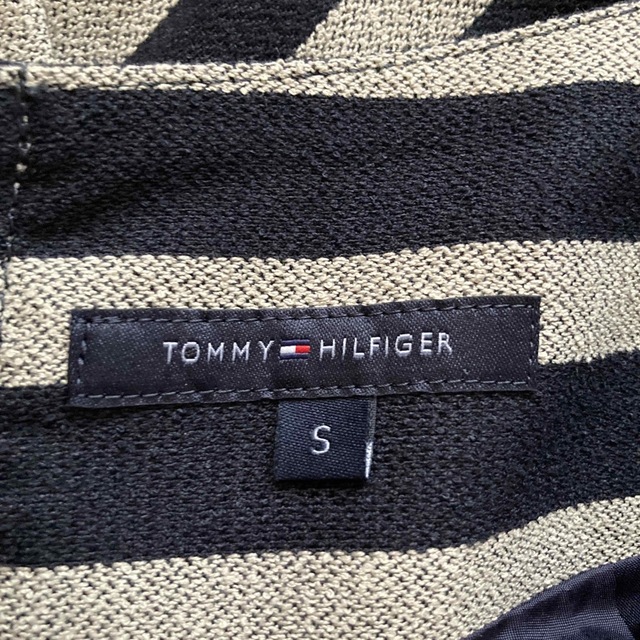 TOMMY HILFIGER(トミーヒルフィガー)の美品！トミーヒルフィガー☆ボーダーフレアスカート レディースのスカート(ひざ丈スカート)の商品写真