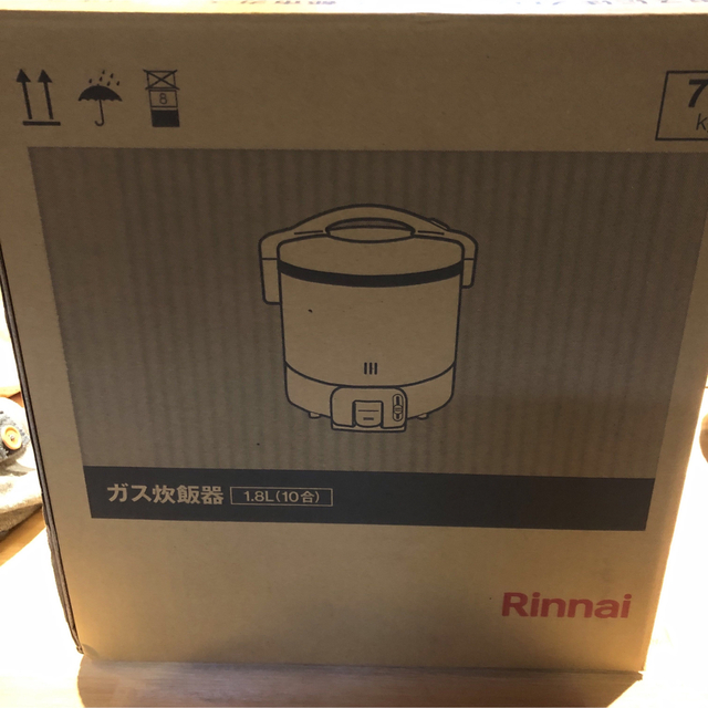 新素材新作 リンナイ ガス炊飯器 1.8L １升炊き