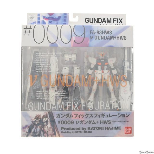GUNDAM FIX FIGURATION #0009 νガンダム+HWS(ヘビーウェポンシステム) 機動戦士ガンダム 逆襲のシャア 完成品 可動フィギュア バンダイ