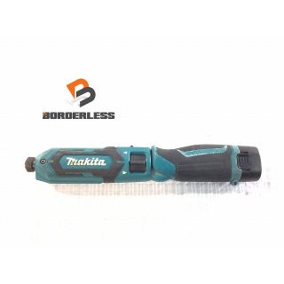 マキタ(Makita)の☆中古品☆ makita マキタ 18V 充電式 ペンインパクトドライバ TD022D 黒 本体 7.2V バッテリ BL0715 1個付き 63434(工具)