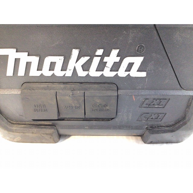 最低価格で販売 ☆品☆makita マキタ 10.8V～18V 充電式スピーカ MR202 黒/ブラック 本体のみ 充電式スピーカー 現場スピーカー 63638