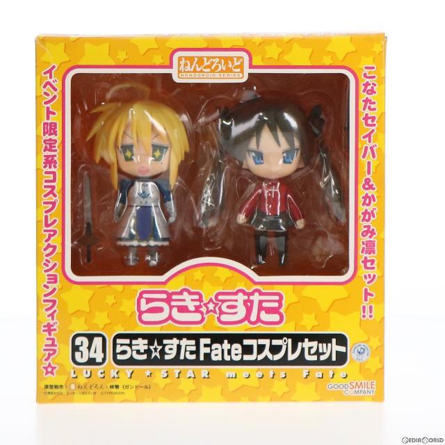 ワンフェス2008冬限定 ねんどろいど 034 らき☆すた Fateコスプレセット TVアニメ らき☆すた 完成品 可動フィギュア グッドスマイルカンパニー