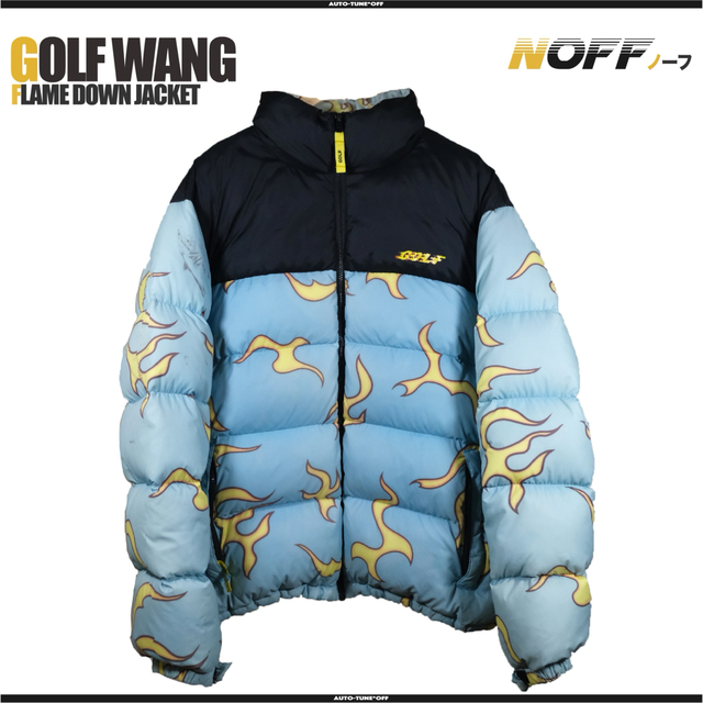 激レアGOLF WANG17awダウンジャケットFlame Puffer XL