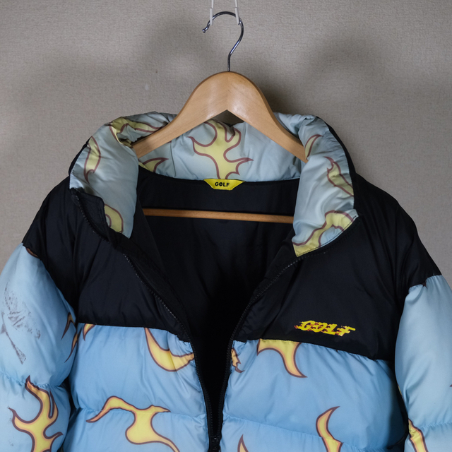 激レアGOLF WANG17awダウンジャケットFlame Puffer XL