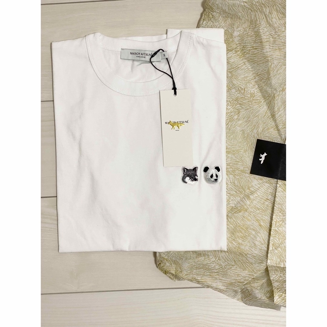 MAISON KITSUNE' - 新品 Maison Kitsuné 海外限定 パンダ T MAISON KITSUNE' - 新品 Maison Kitsuné 海外限定 パンダ T
