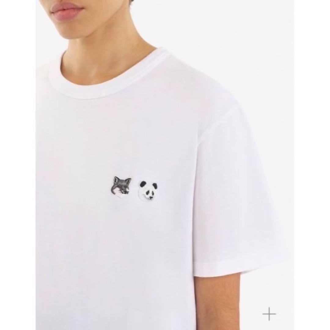 新品 Maison Kitsuné 海外限定 パンダ Tシャツ XSサイズ