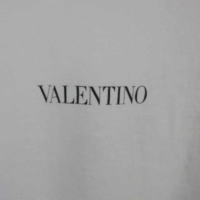 VALENTINO 半袖 Tシャツ ロゴプリント ホワイト S 21SS