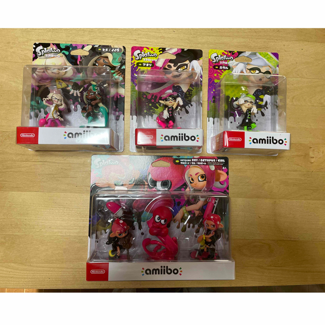 amiibo Splatoon スプラトゥーンシリーズ 7体セット