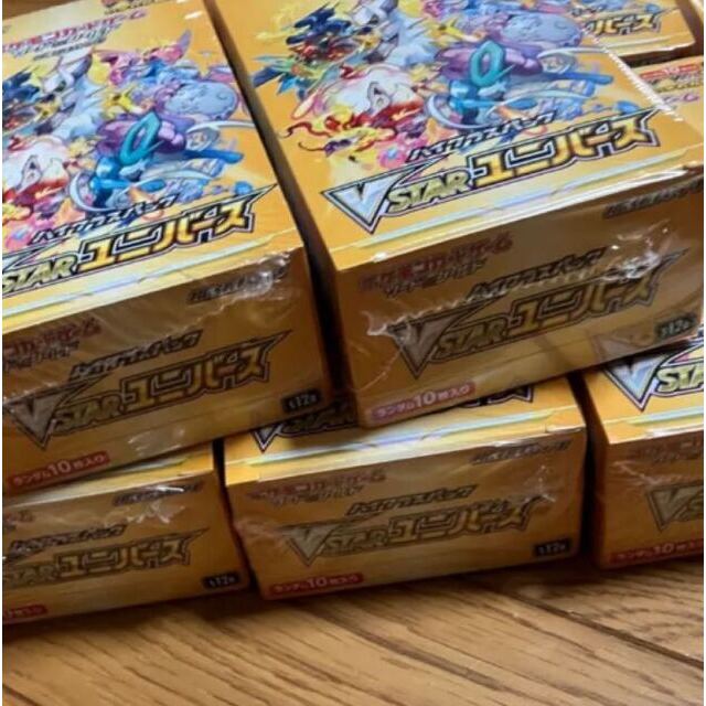 2022春の新作 ポケモン - vstarユニバース 7box シュリンク付き Box