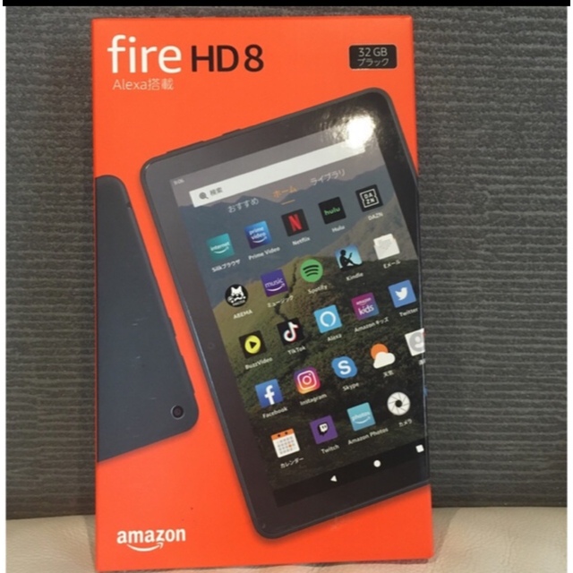 amazon fire HD8 32GB ブラック　新品　第１０世代 スマホ/家電/カメラのPC/タブレット(タブレット)の商品写真