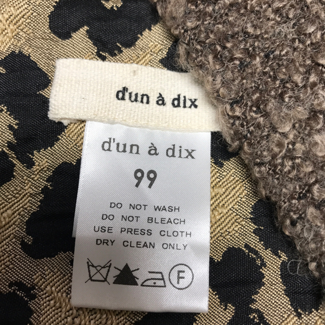 d'un a' dix(アナディス)のdun a dixウールスヌード レディースのファッション小物(スヌード)の商品写真