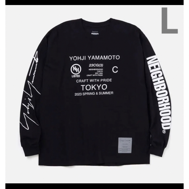 YN . CREWNECK LS . COトップス