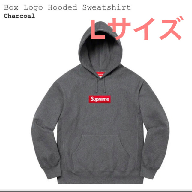 supremeSupreme box logo hooded sweatshirt Lサイズ