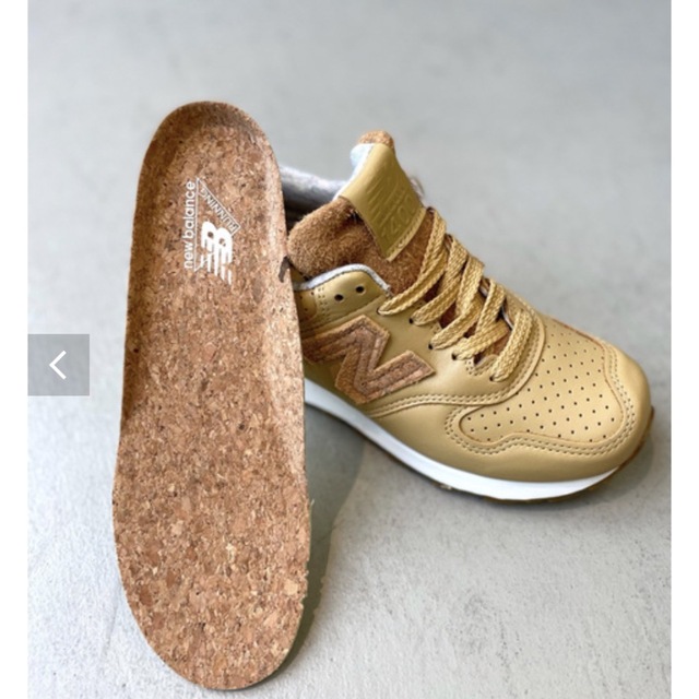 New Balance(ニューバランス)のニューバランス　店舗限定モデル　オールレザー　完売w1400 去年購入 レディースの靴/シューズ(スニーカー)の商品写真