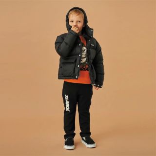 エクストララージ(XLARGE)のXLARGE KIDS ダウンジャケット ブラック 100(ジャケット/上着)