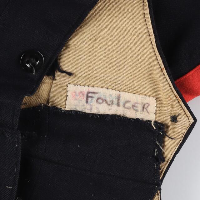 古着 50年代 イギリス軍実品 No.1 側章 サイドライン ツータック ドレスパンツ スラックスパンツ メンズw30 ヴィンテージ /eaa298795