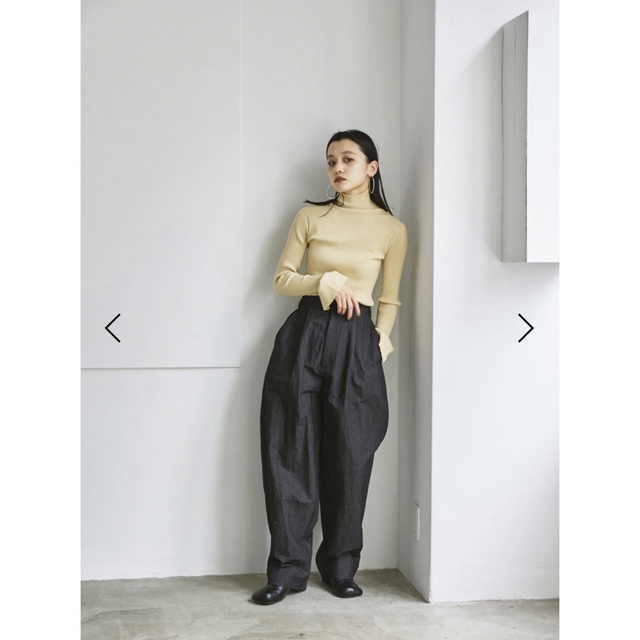 louren slub cotton cocoon pants | www.jarussi.com.br