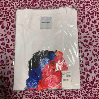 エルエイチピー(LHP)のLHPラ・ヴィエベル フラワーフォト ビッグTシャツ【新品】(Tシャツ/カットソー(半袖/袖なし))