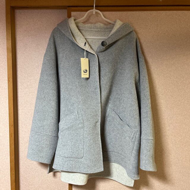 ONIGIRI  リバーシブル　コート レディースのジャケット/アウター(その他)の商品写真