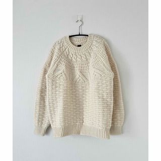 スティーブンアラン(steven alan)のBATONER SPREAD ARAN CREW NECK KNIT バトナー (ニット/セーター)