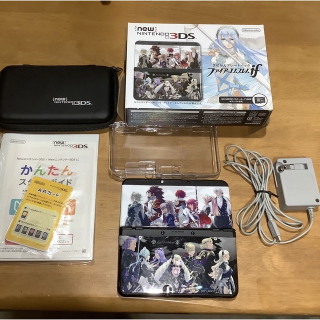 任天堂(ニンテンドウ)のNewニンテンドー3DS きせかえプレートパック　ファイアーエムブレムif 本体 エンタメ/ホビーのゲームソフト/ゲーム機本体(携帯用ゲームソフト)の商品写真