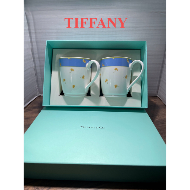 Tiffany & Co.(ティファニー)の  TIFFANY Valley 花柄マグカップ　セット【未使用】 キッズ/ベビー/マタニティの授乳/お食事用品(マグカップ)の商品写真