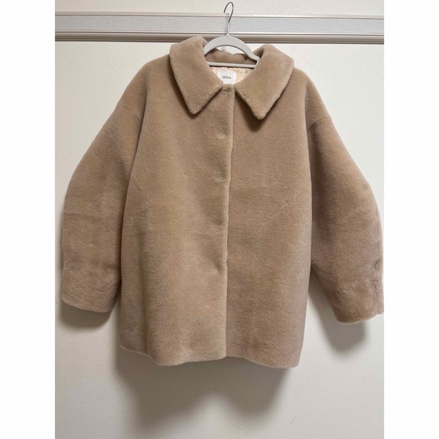 ohga エコムートンコート Mサイズ 新品 未使用品 タグ付き ohga エコムートンコート Mサイズ 新品 未使用品 タグ付き