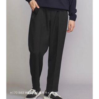 ビューティアンドユースユナイテッドアローズ(BEAUTY&YOUTH UNITED ARROWS)のBY ポリエステル サージ ノープリーツパンツ(スラックス)