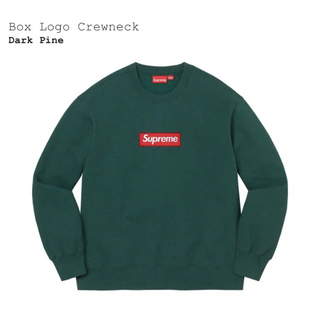 シュプリーム(Supreme)のSupreme Box Logo Crewneck Green(スウェット)
