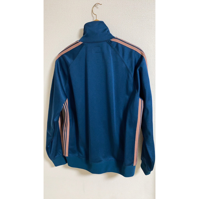 Needles poly track jacket teal green M