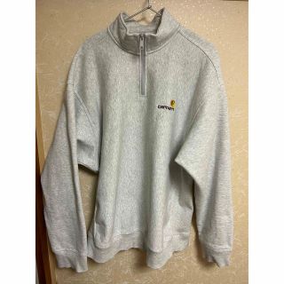 carhartt - 正規品 Carharttハーフジップ 未使用品 アッシュグレーの ...