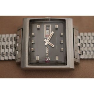 ラドー(RADO)の☆ラドーマンハッタン ブラックNo.1美品OH済中古品☆(腕時計(アナログ))